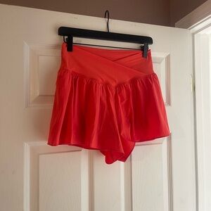 Coral aerie workout shorts
